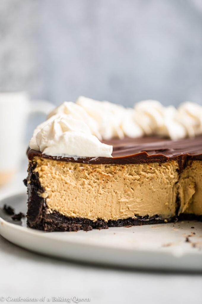  A delicious slice of Coffee 'n' Cream Cheesecake
