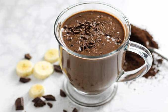  A little bit of chocolate and banana twist is all it takes to make your coffee taste so much better.