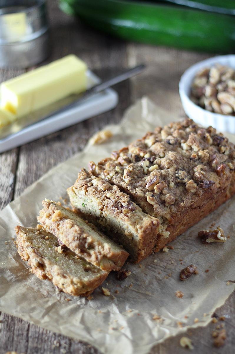  A little bit of coffee makes everything better, including this zucchini bread!