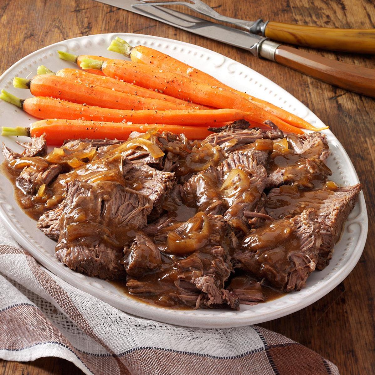  A savory, tender beef roast infused with rich coffee flavor.