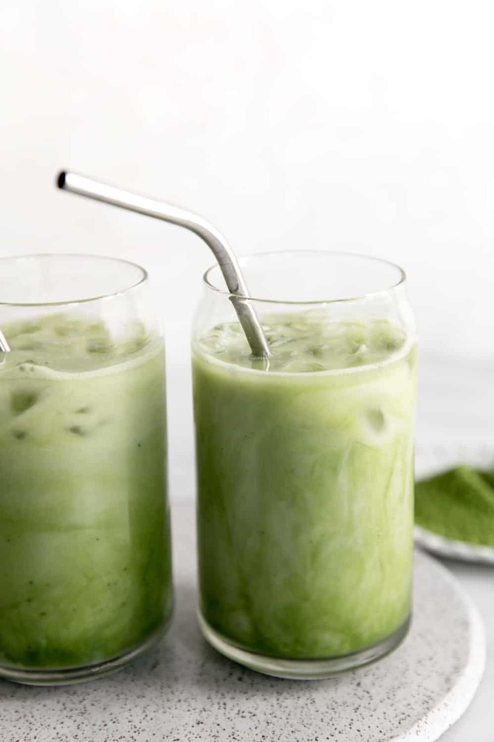  A sip of this delicious iced drink will transport you to Japan where matcha is a cultural icon