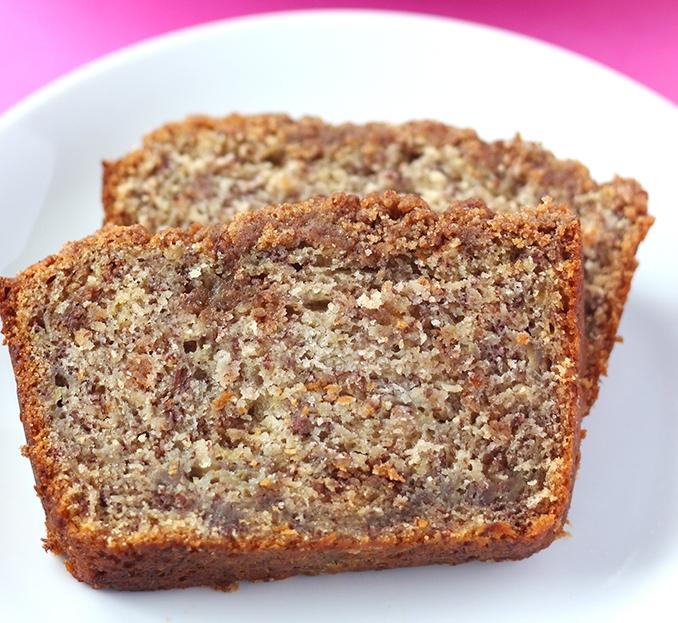  A slice of heaven for coffee and banana bread lovers.
