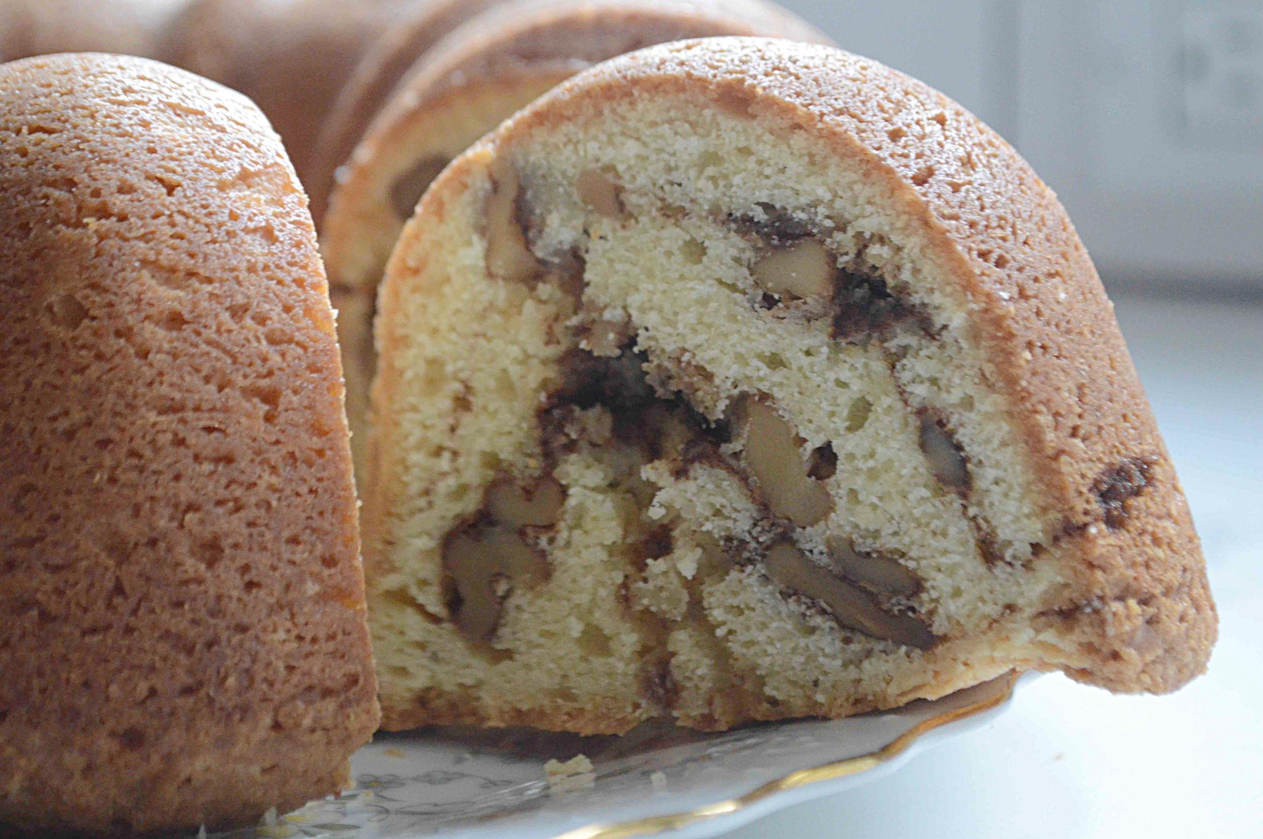  A slice of heaven with every bite - this coffee cake will not disappoint.