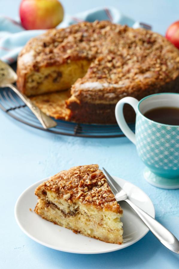  A slice of this coffee cake is the perfect autumn treat.