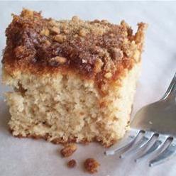  A slice of this coffee cake with a hot cup of coffee is breakfast goals!