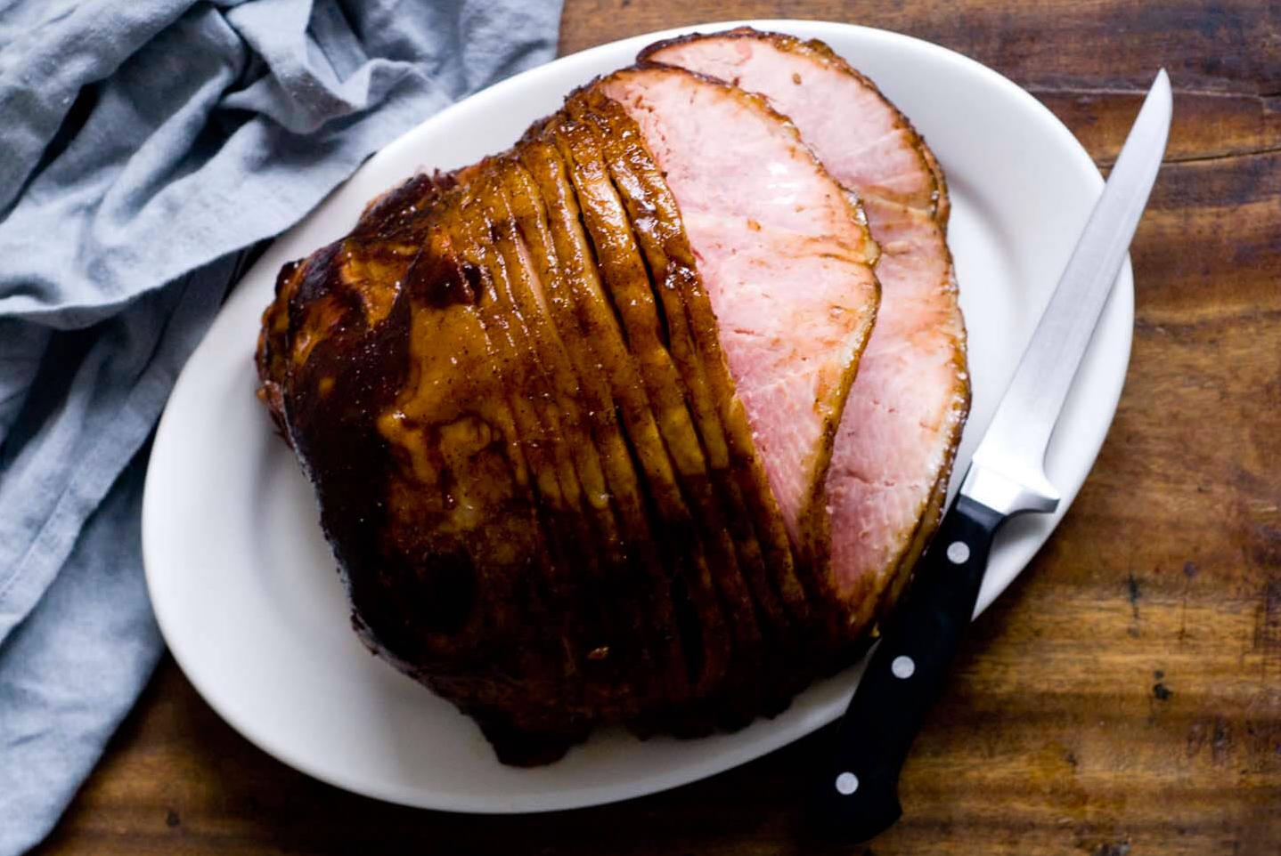  A sweet and savory twist for your holiday ham.