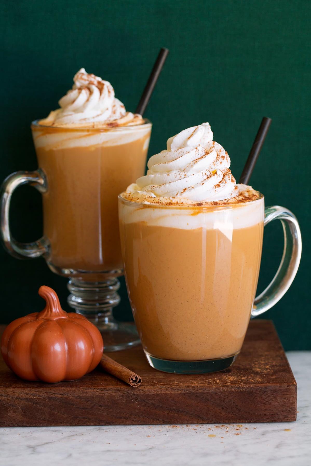  A warm hug in a mug – our Pumpkin Spice Latte II.