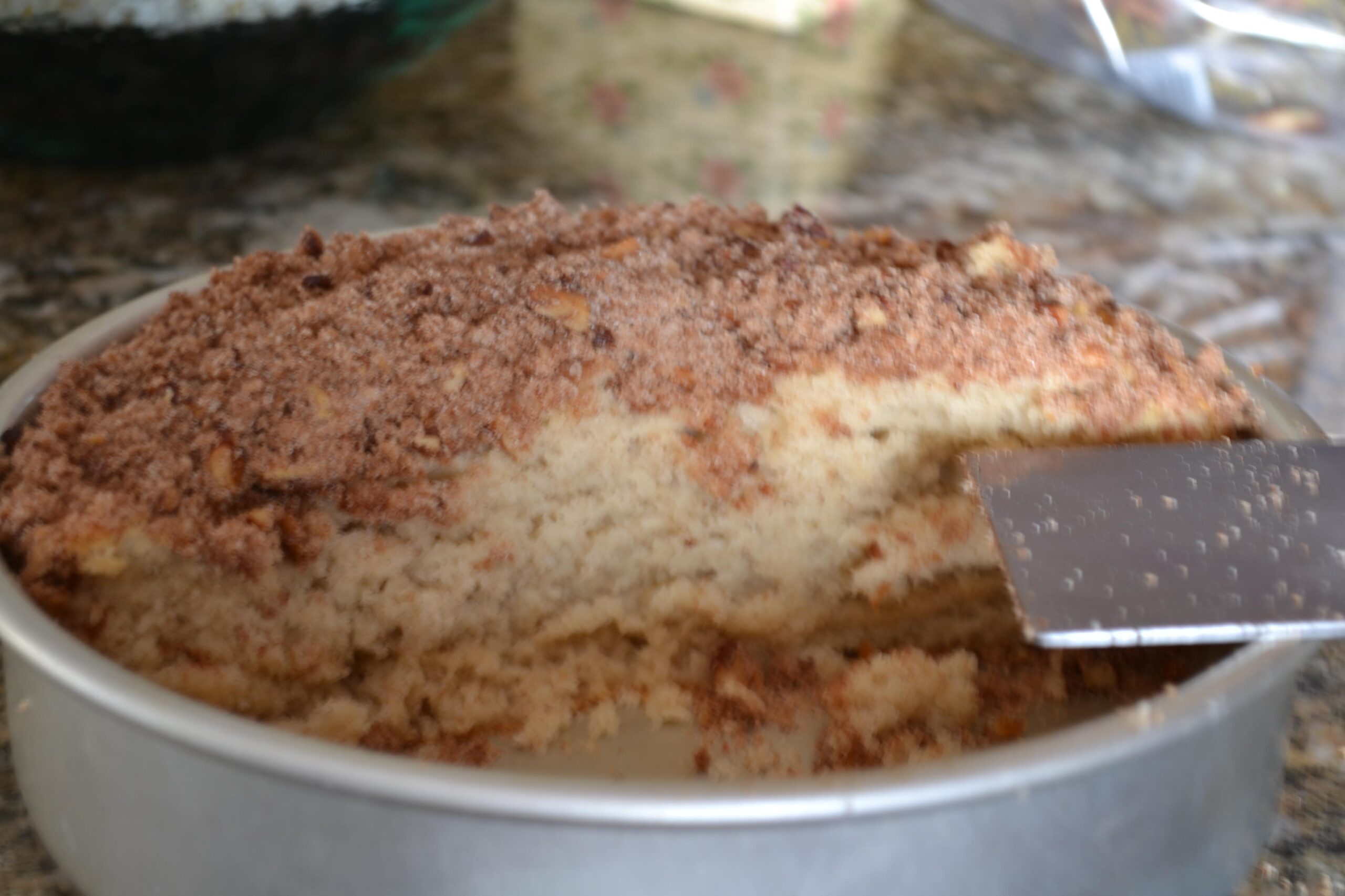  A warm slice of cinnamon coffee cake is calling your name!
