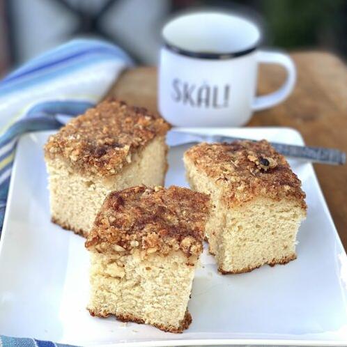 An irresistible way to start your day: Norwegian Coffee Cake.