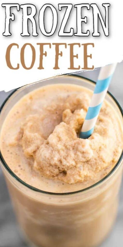  Beat the heat with a refreshing blend of coffee and ice