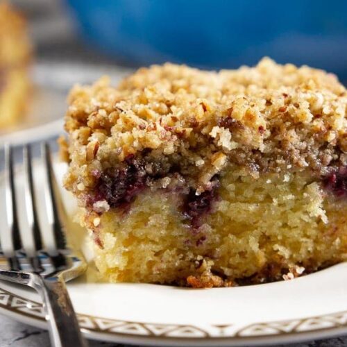 Blackberry Buttermilk Coffee Cake