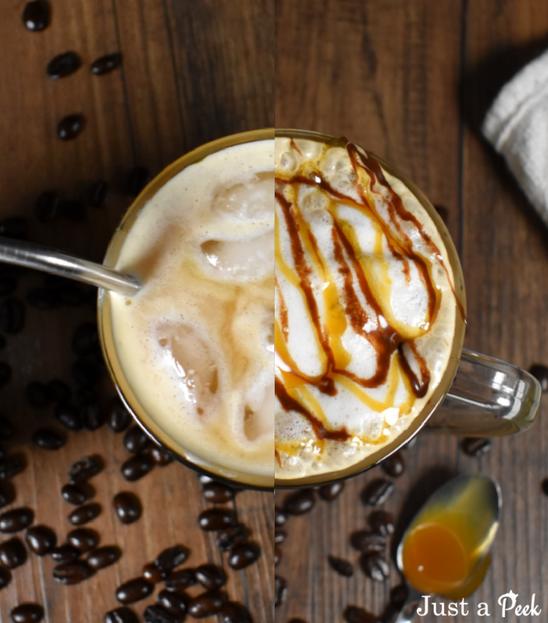  Bring some sweetness to your morning with this delicious latte
