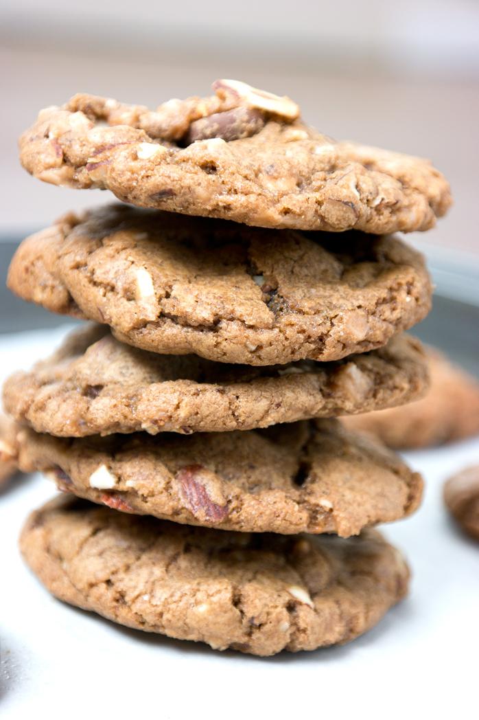  Bring your coffee break to new heights with these Chocolate Coffee Almond Cookies!