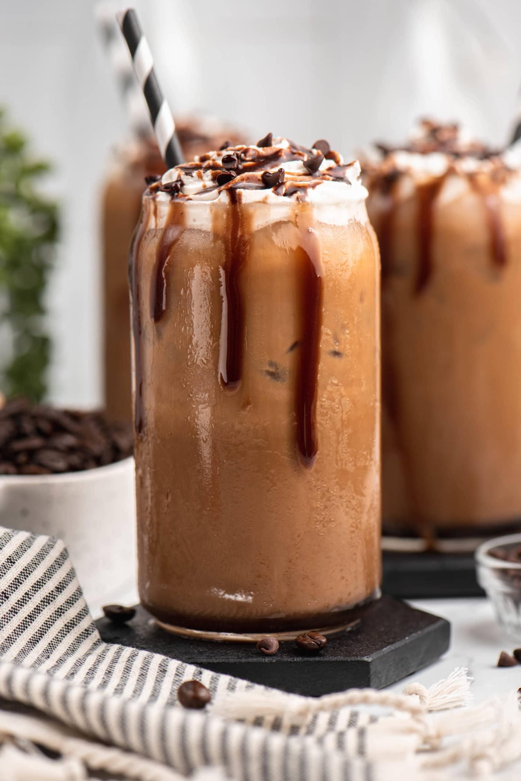  Bringing the cafe to your kitchen with every sip of this Iced Chocolate Coffee.