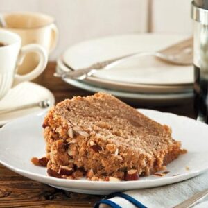 Brown Butter, Ginger and Sour Cream Coffee Cake