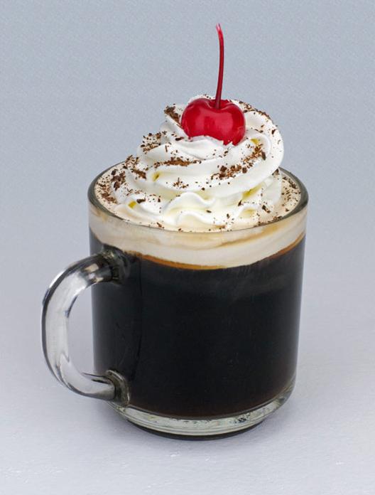  Can't decide between coffee and dessert? Have both with Black Forest Coffee