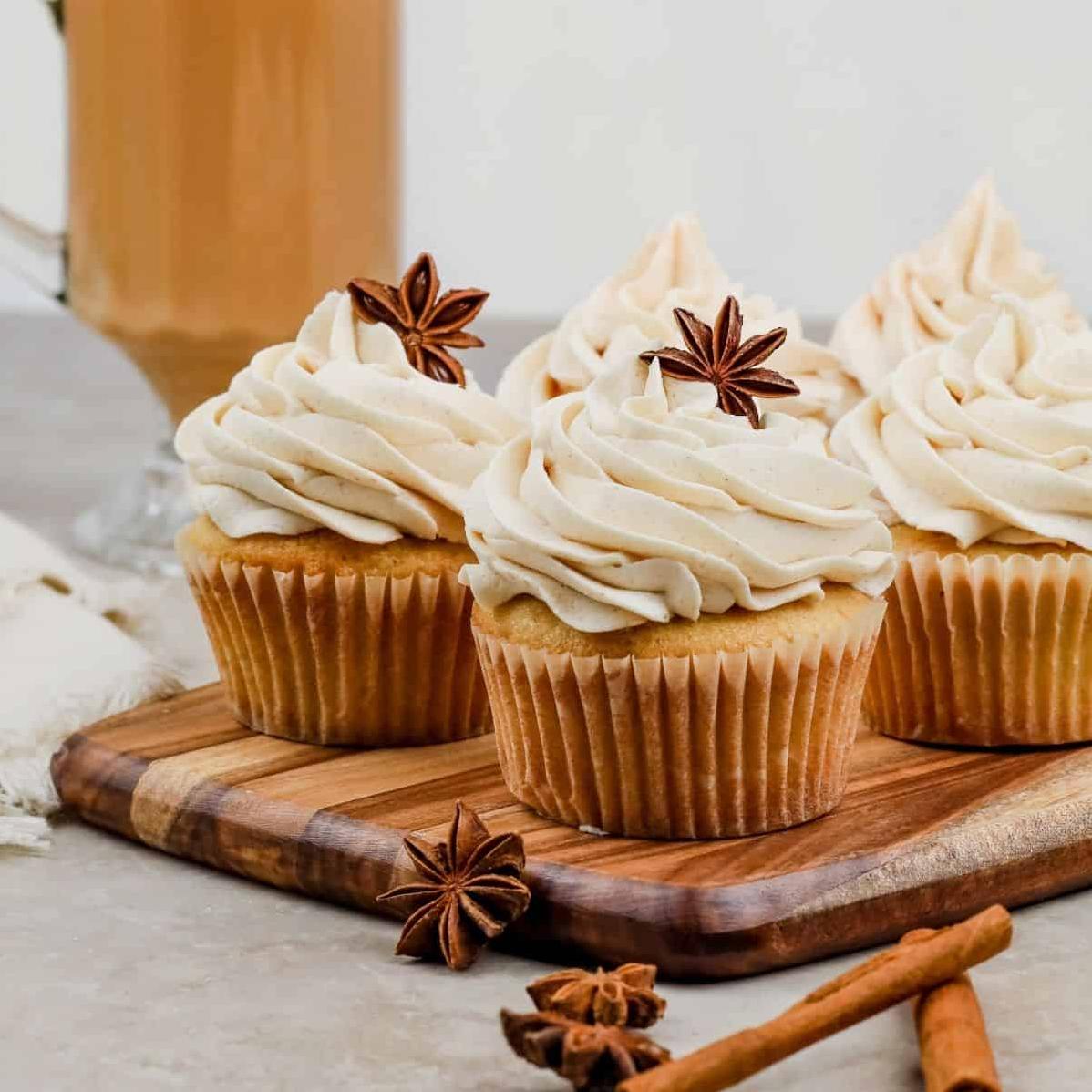  Chickpea flour and almond flour are the perfect gluten-free alternative for a fluffy and moist cupcake.