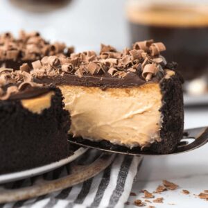 Chocolate Cheesecake With Coffee Cream