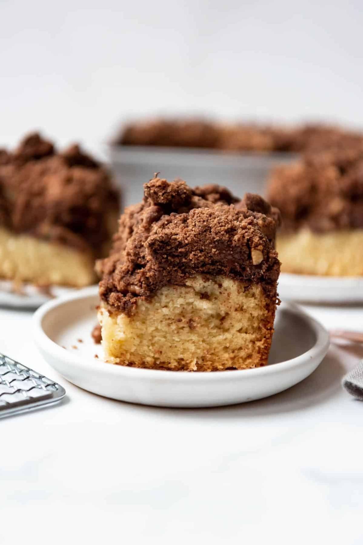 Deliciously Decadent Chocolate-Chip Pecan Coffee Cake Recipe