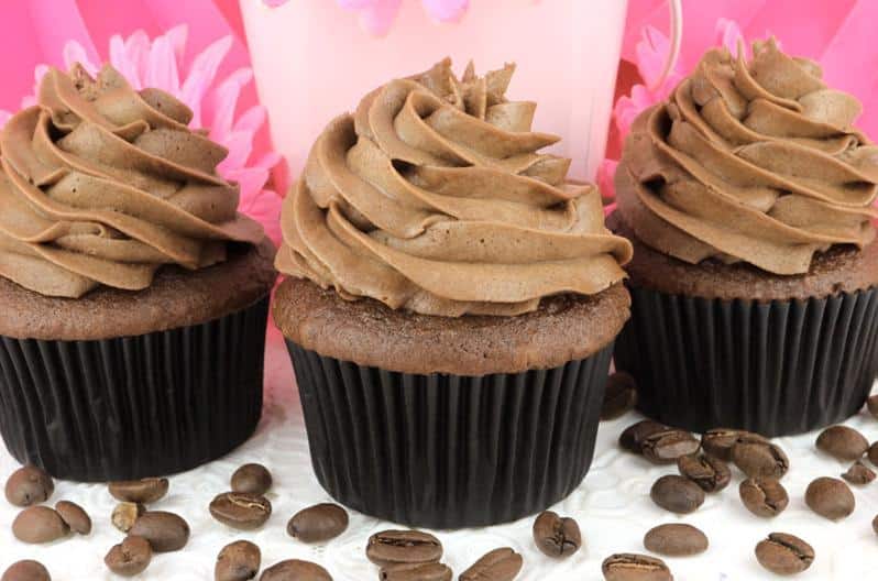  Chocolate + coffee = pure bliss. And that's exactly what this frosting brings to the table.