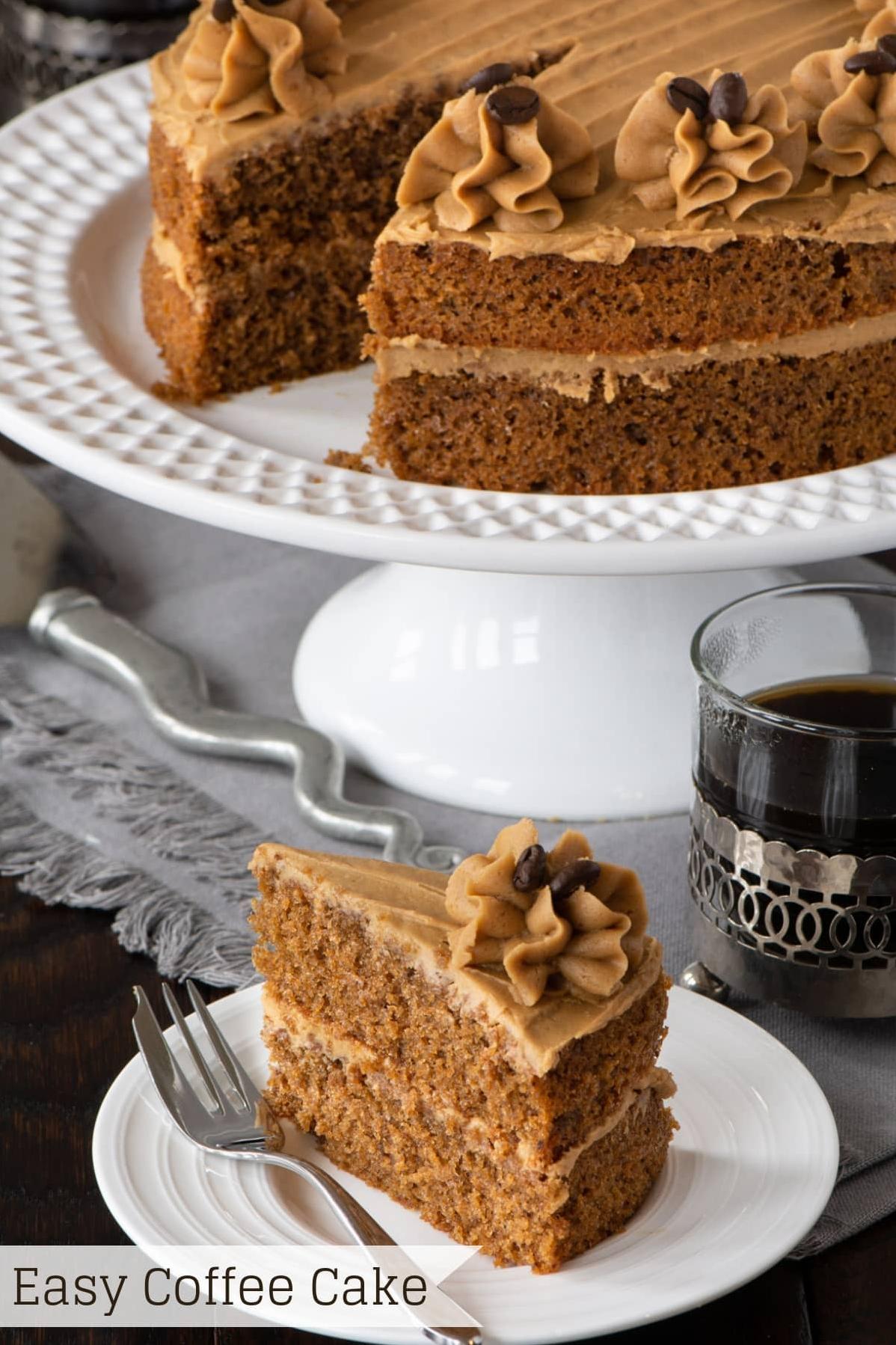  Coffee and cake have never been a better match, and with this easy recipe, you can make your own at home!