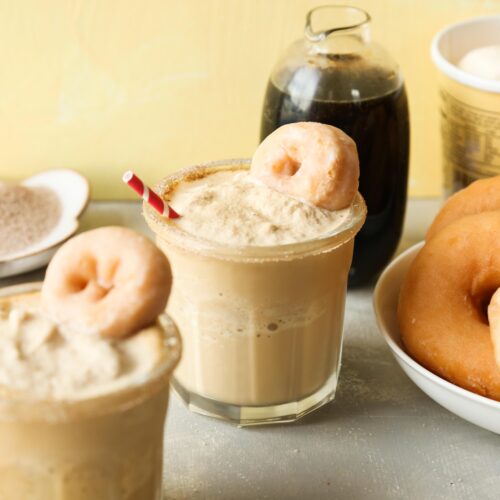Coffee and Donut Milkshakes
