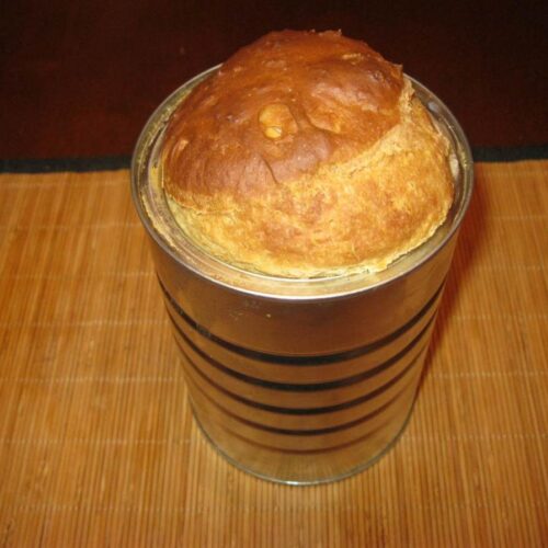 Coffee Can Cheese Bread