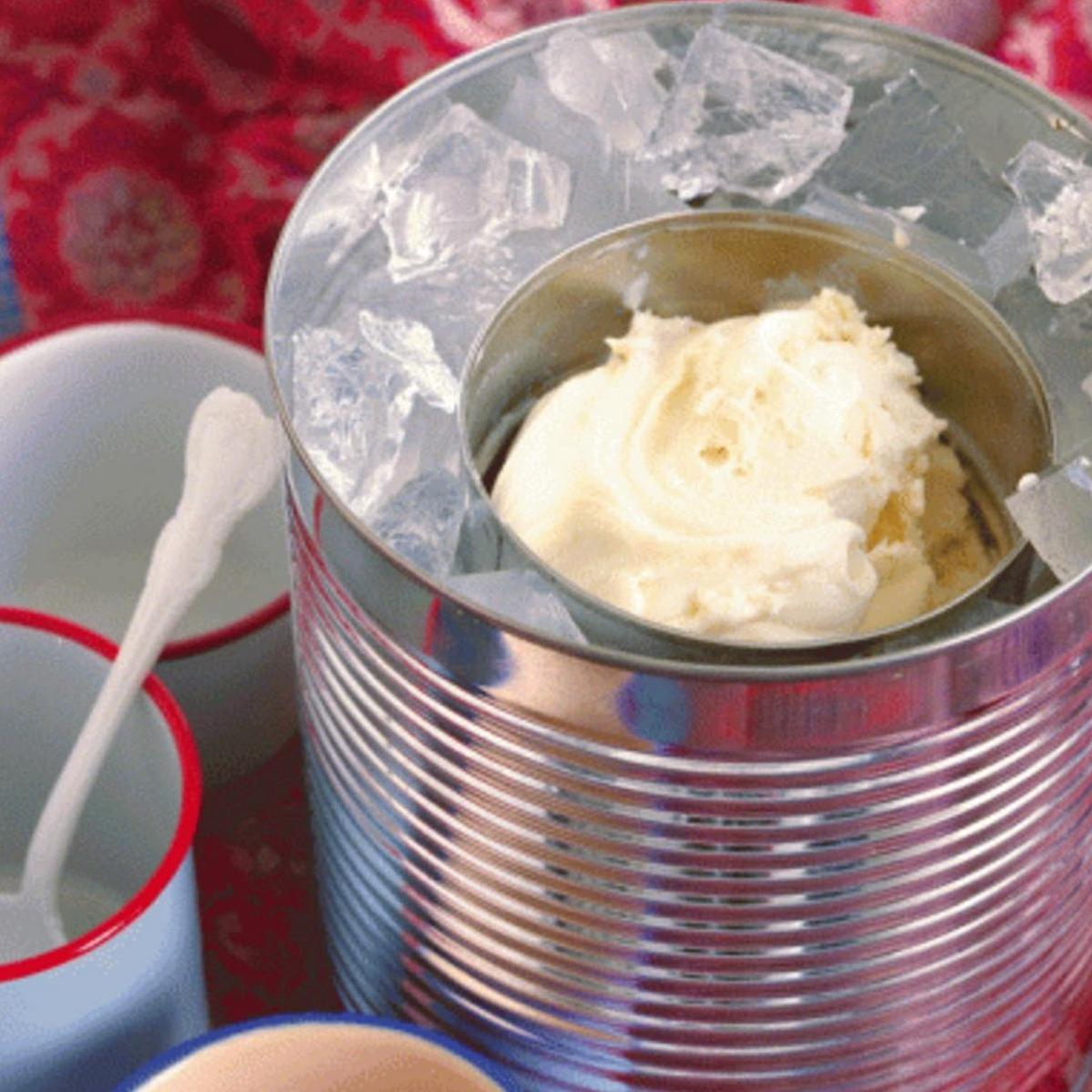 Decadent Homemade Ice Cream Recipe – Coffee Can Magic!