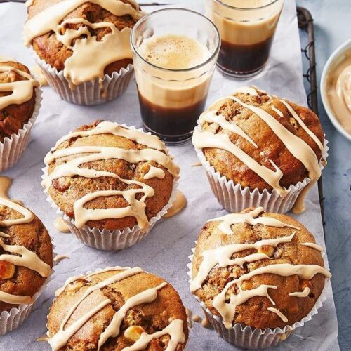 Coffee Walnut Muffins