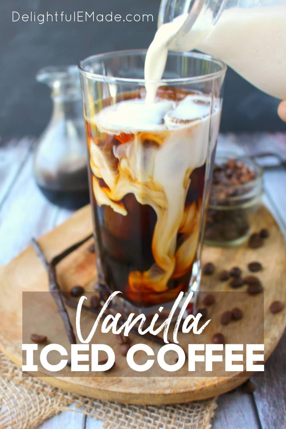  Cool down this summer with our Vanilla Bean Iced Coffee