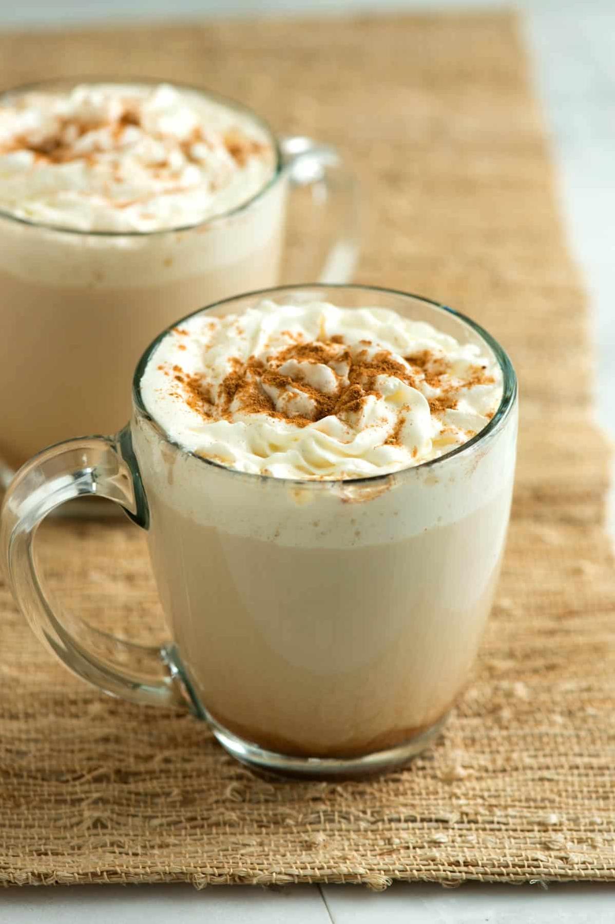  Cozy up and enjoy the flavors of fall with this delicious beverage