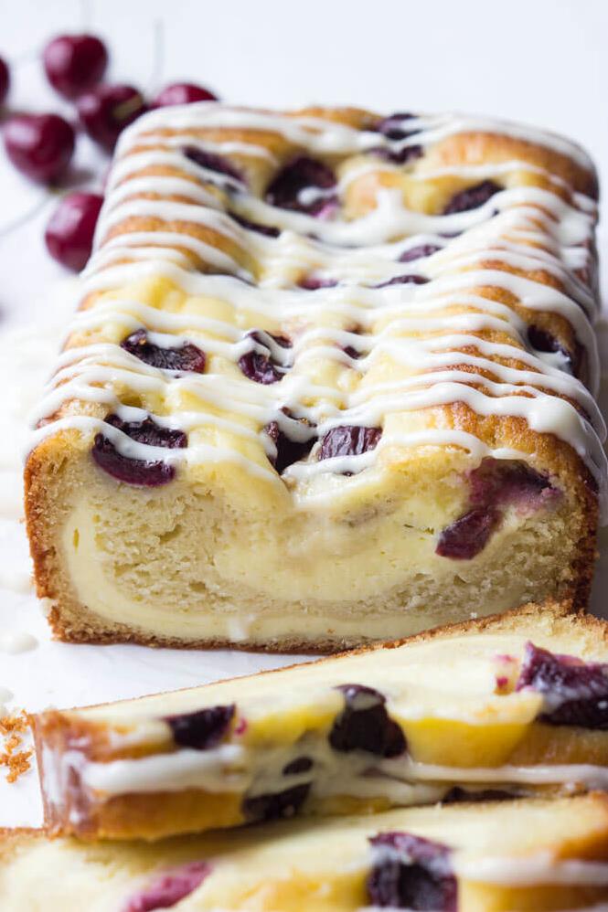  Cravings for something sweet and fruity? Try our cherry coffee cake.
