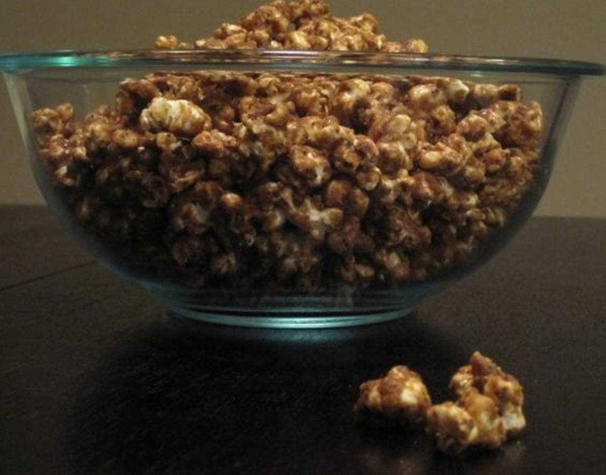  Crunchy and sweet, Coffee Crunch Popcorn makes the perfect movie night snack.