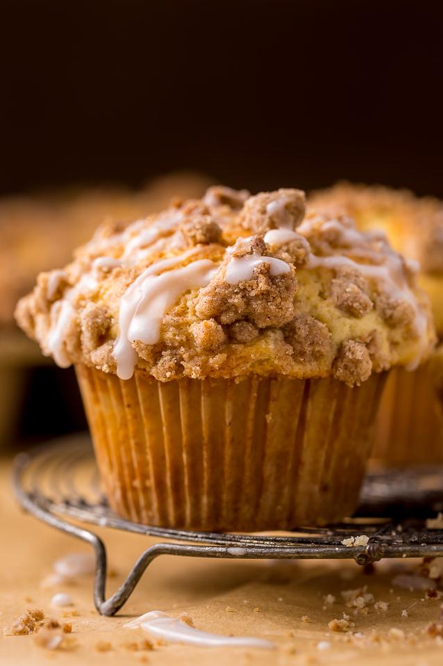  Deliciously crumbly and topped with a light cinnamon sugar coating.