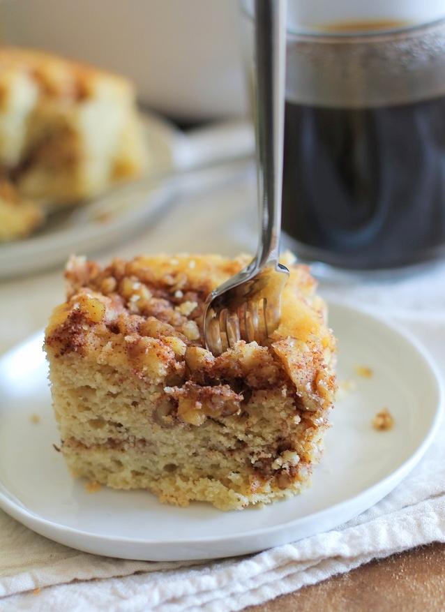  Deliciously moist and fluffy coffee cake, perfect for breakfast or dessert!