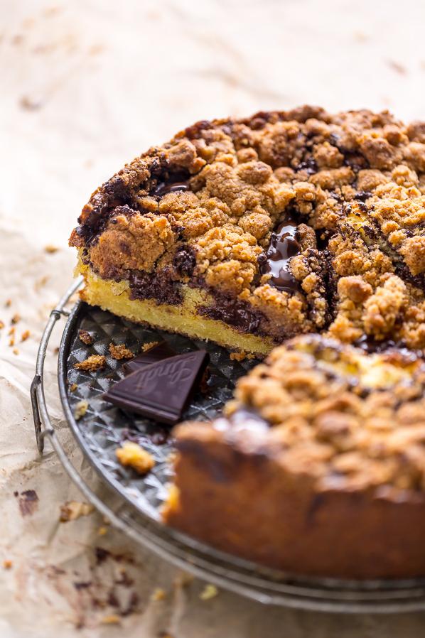  Dive into this delicious sour cream chocolate swirl coffee cake!