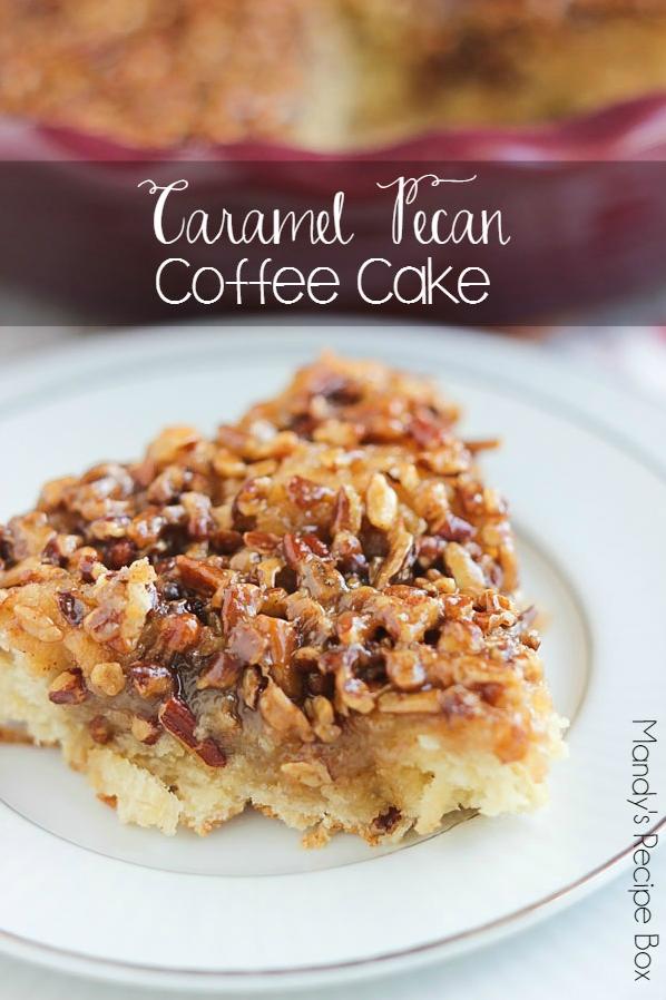  Dive into this heavenly caramel pecan coffee cake!