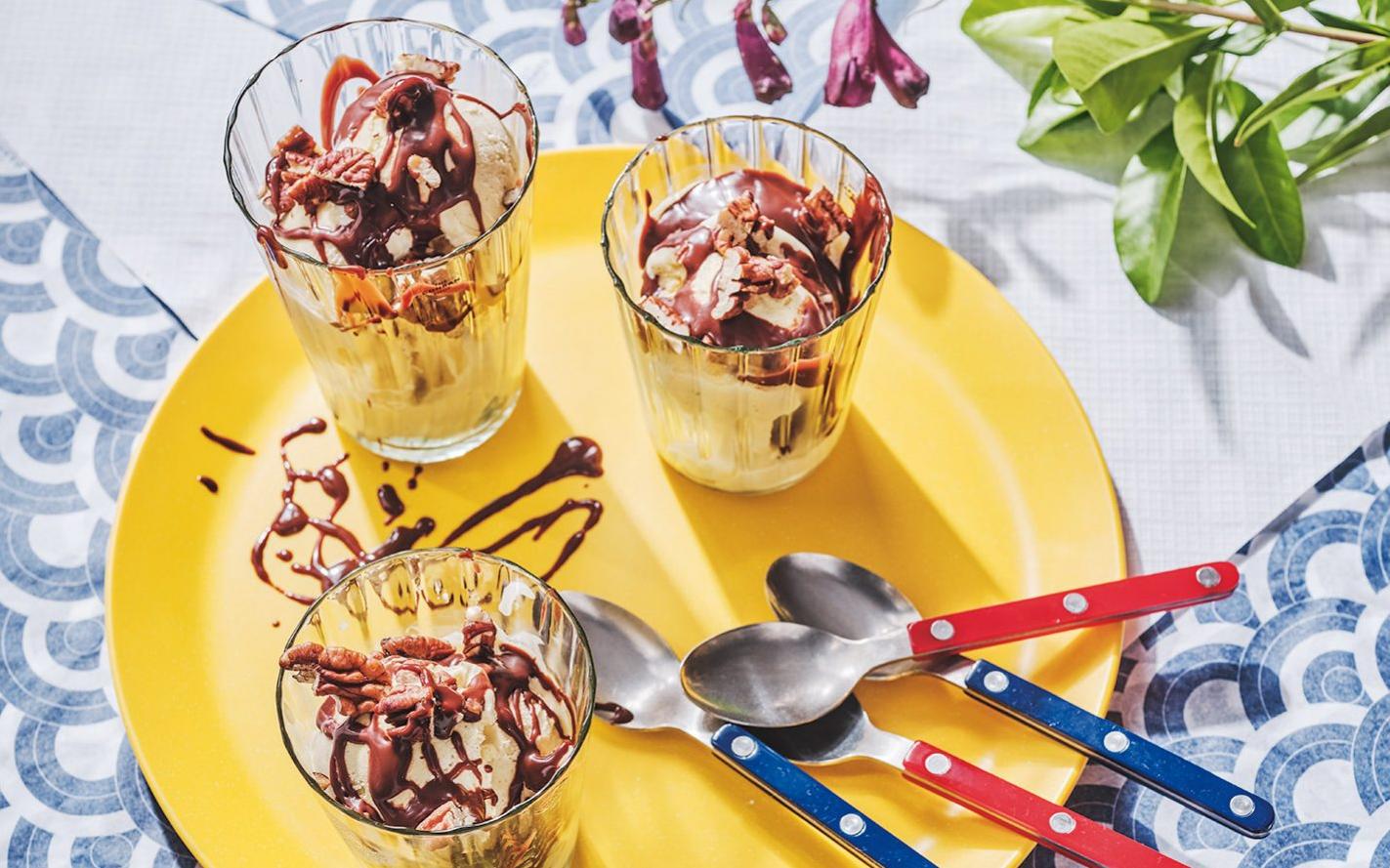  Don't be afraid of the spice - it's what makes this sundae truly special.