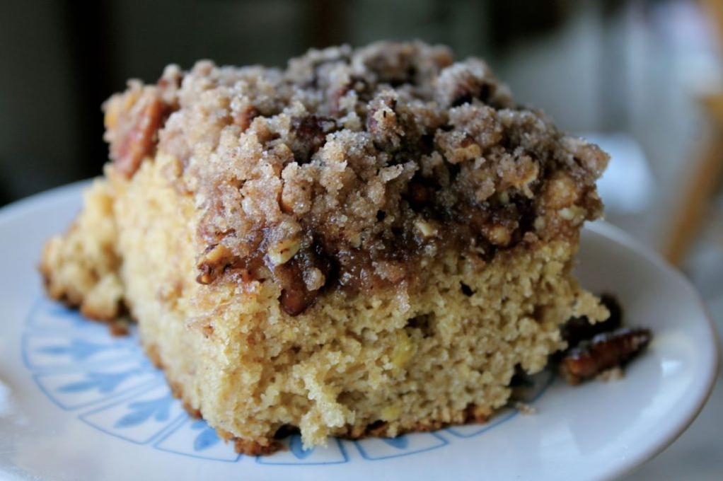  Don't let the name fool you, this coffee cake is perfect for any time of day.