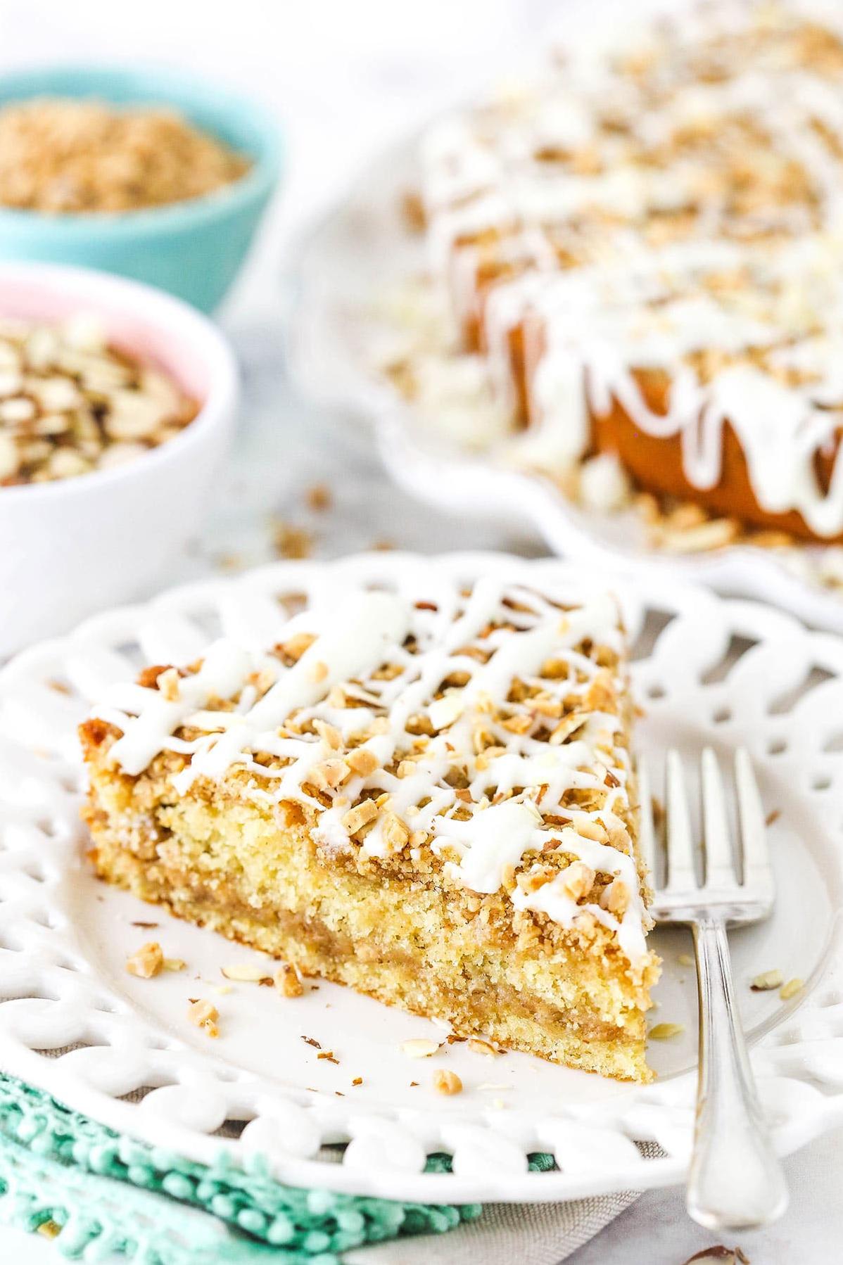  Don't settle for a plain coffee cake when you can have this elevated almond-coffee version.