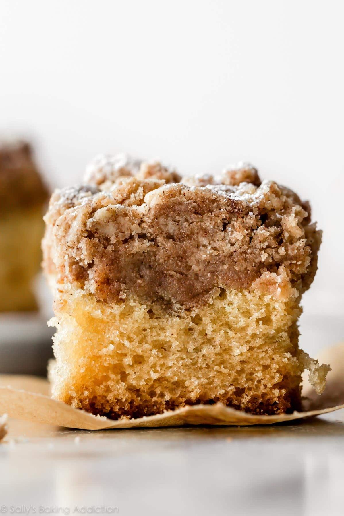  Don't settle for plain old cake - this crumb topping is the perfect addition to any recipe.