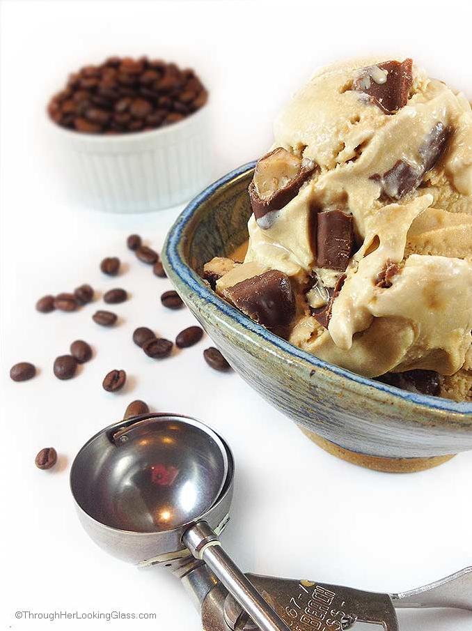  Each bite of this silky smooth ice cream is like a sip of the best coffee you've ever had.