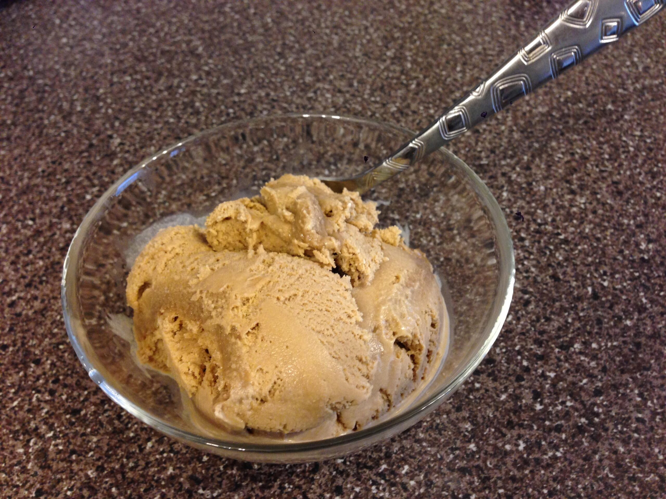  Enjoy a scoop of smooth and creamy coffee ice cream on a hot summer day!