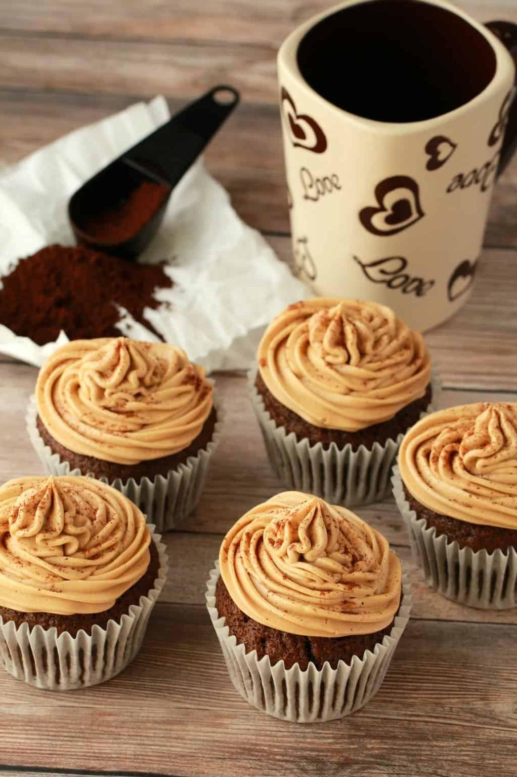  Enjoy every dollop of this decadent coffee-buttercream frosting.