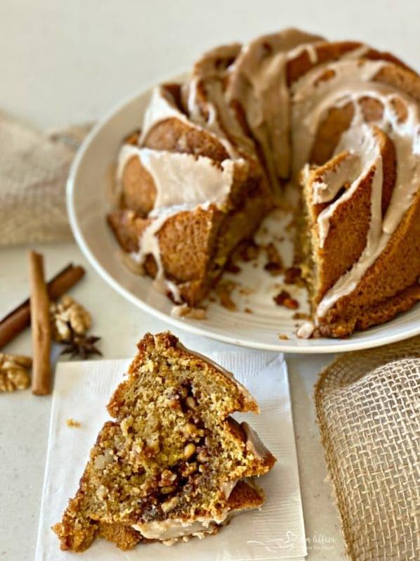  Enjoy this cake with a hot cup of coffee for a double dose of caffeine
