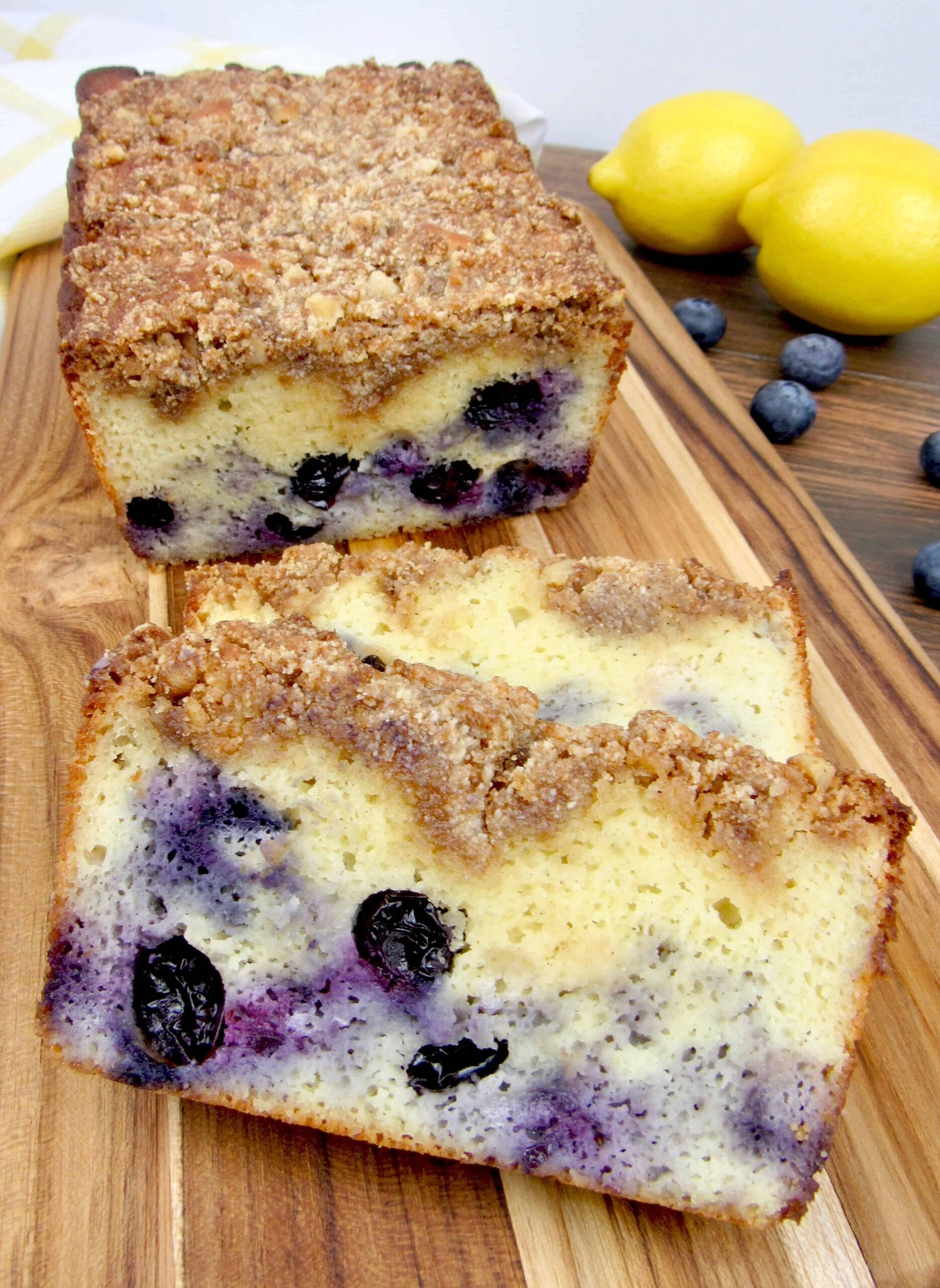  Every bite is packed with juicy blueberries and the perfect amount of sweetness.