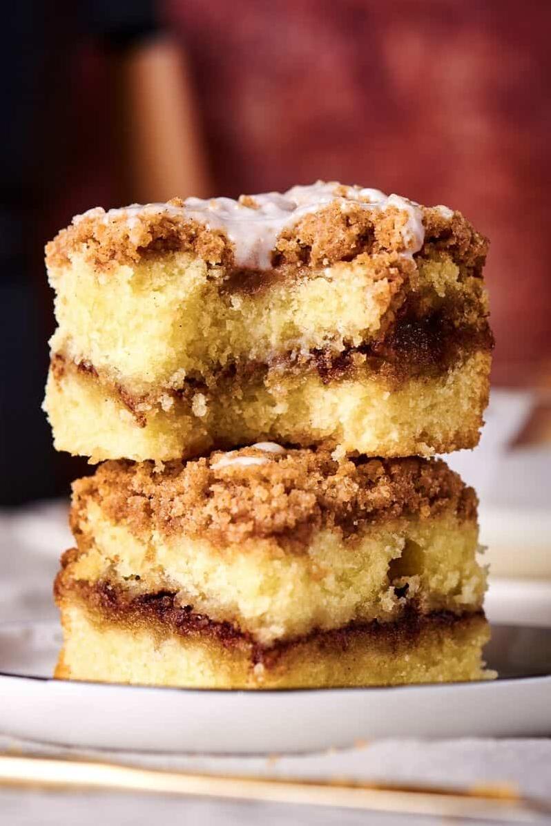  Exploding with flavor in every bite, this coffee cake is sure to be your new favorite treat.