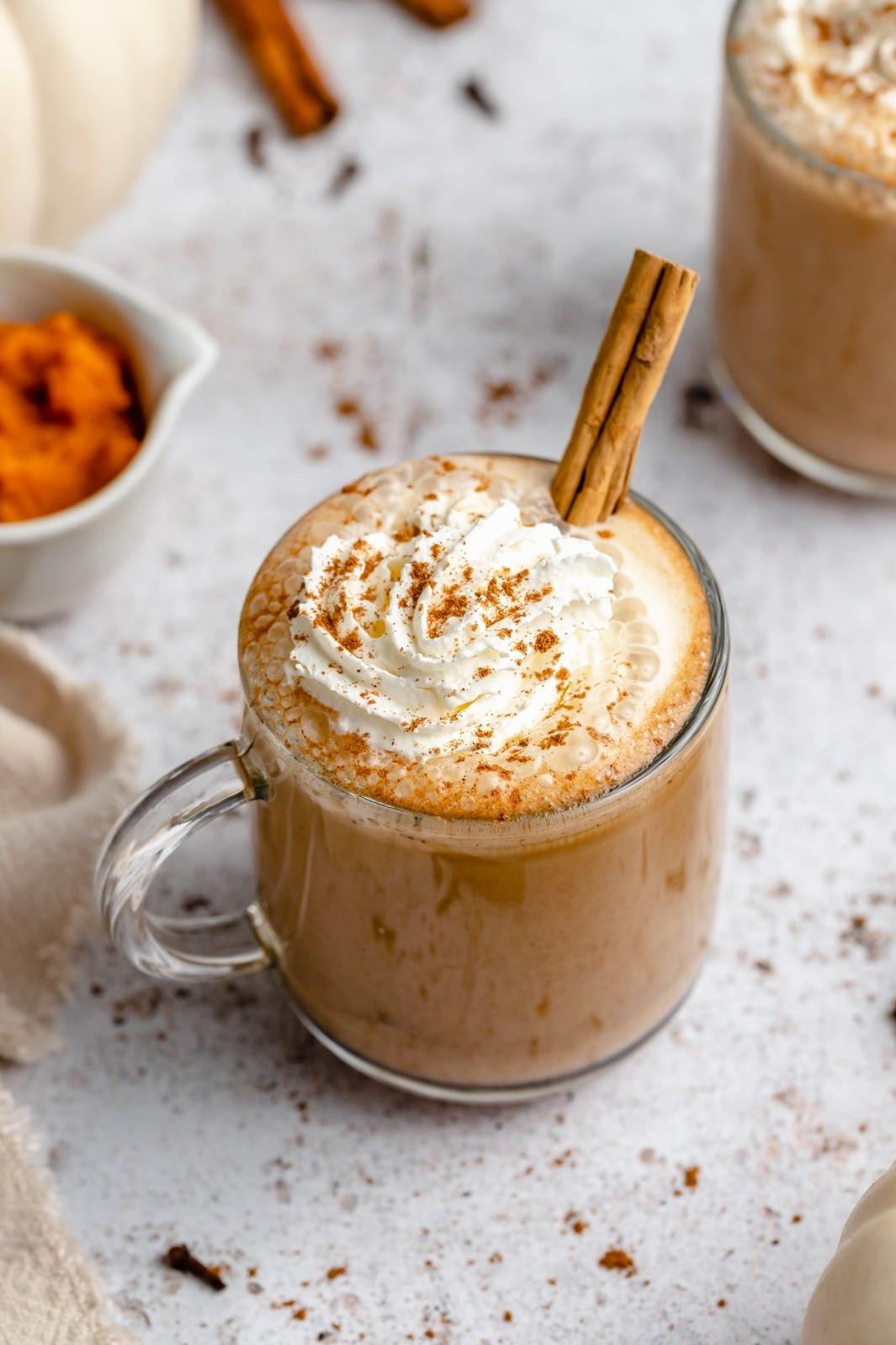  Fall in love with the flavors of pumpkin, cinnamon, nutmeg, and clove.