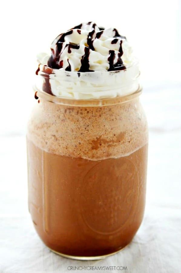  Feeling a chocolate craving? This frappuccino does not disappoint!