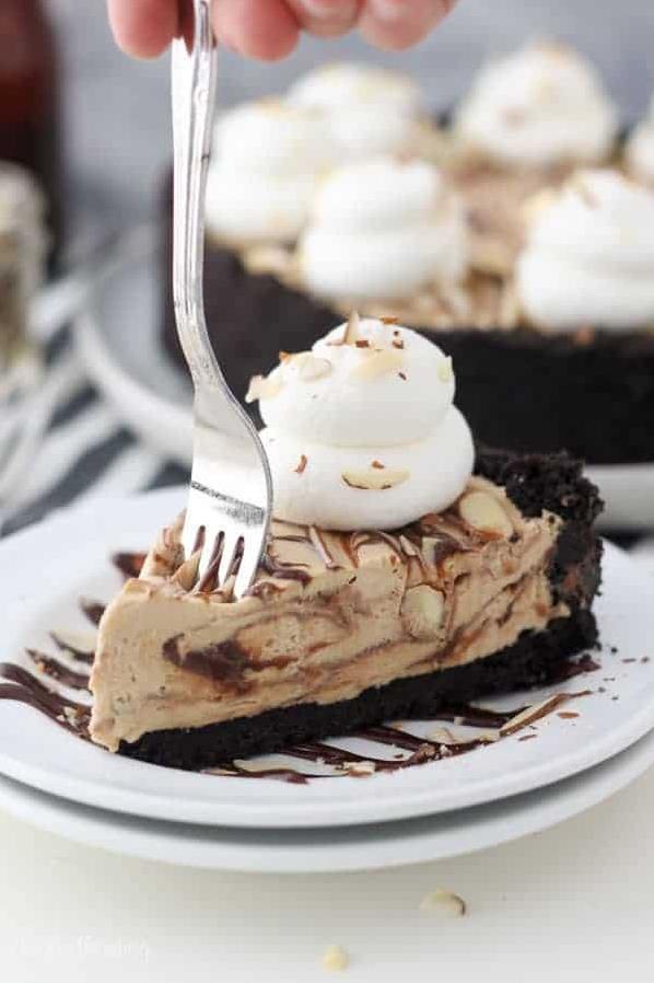  For a perfect surprise on a hot day, try making our Frozen Coffee-Fudge Pie.